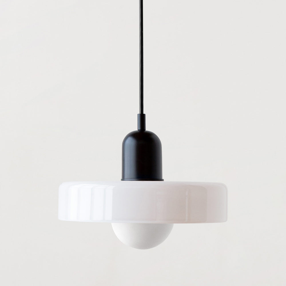Artistic | Glass Pendant Light with Adjustable Height & Bauhaus Design | Modern Lighting for Stylish Home Decor 29
