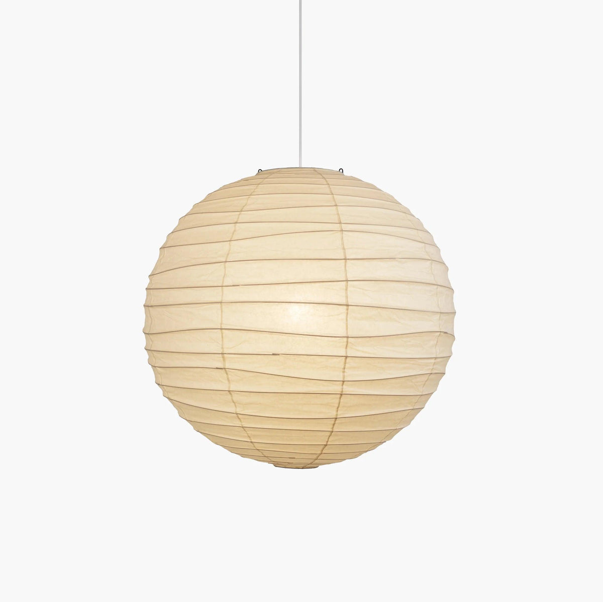 Luna | Pendant Light with Japanese Paper Globe & Adjustable Height | Ideal Kitchen Pendant Lighting for Cozy Spaces 11