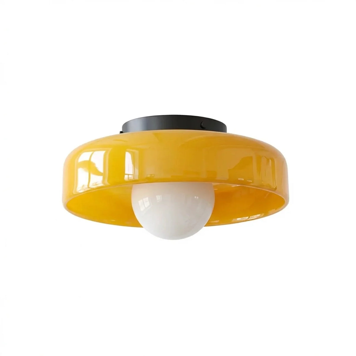 Bauhaus Glass Wall & Ceiling Light