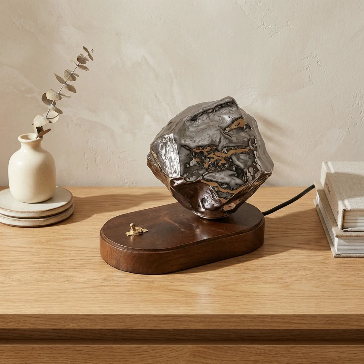 Organic Glass Table Lamp