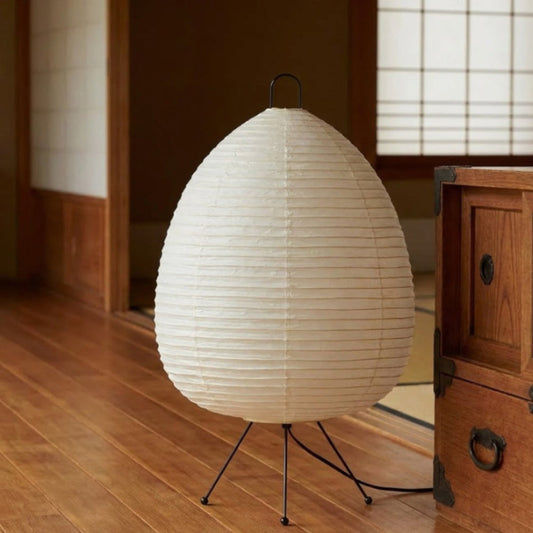 Classic Japandi Rice Paper Floor Lamp