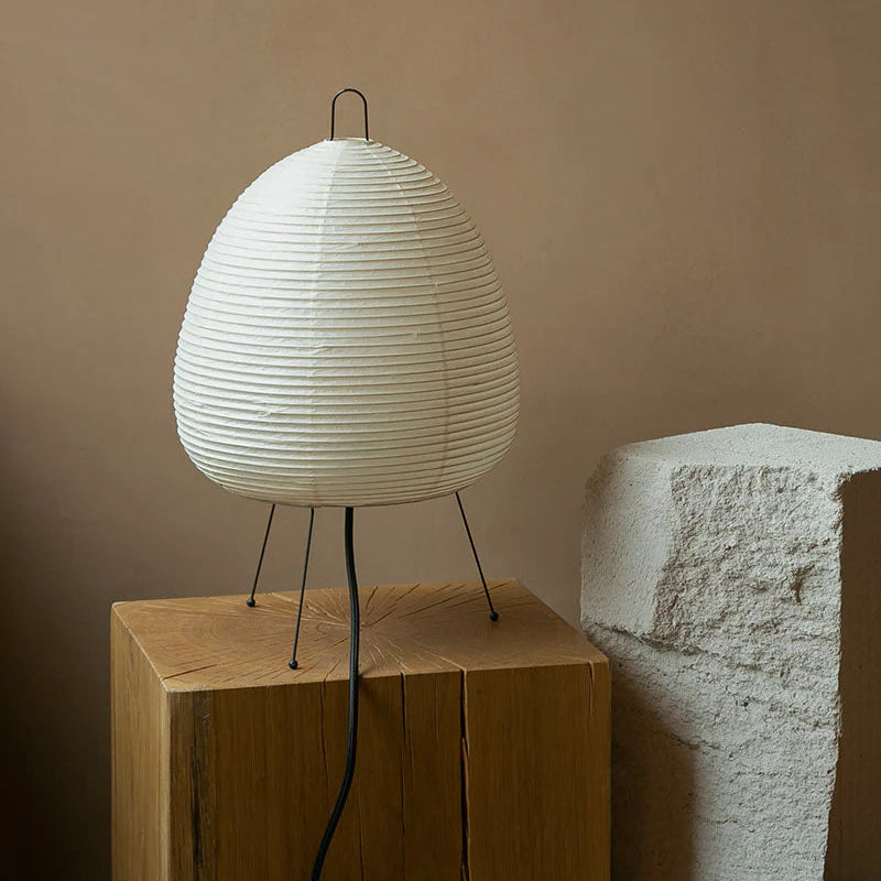Classic Japandi Rice Paper Floor Lamp