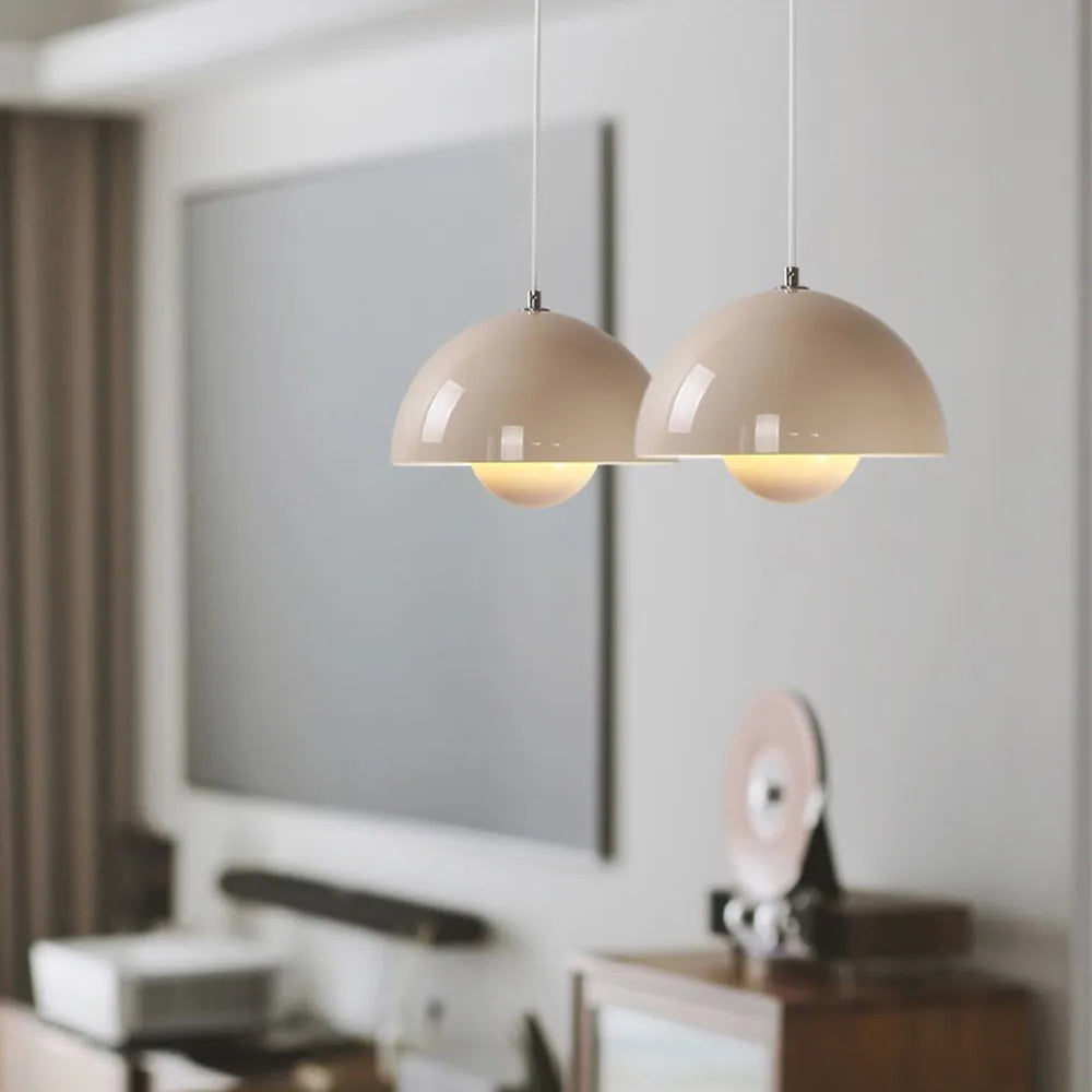 Danish Modern Soft-Form Pendant Lighting