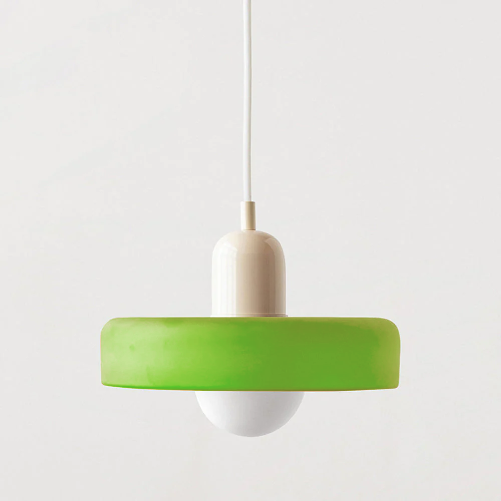 Artistic | Glass Pendant Light with Adjustable Height & Bauhaus Design | Modern Lighting for Stylish Home Decor 16