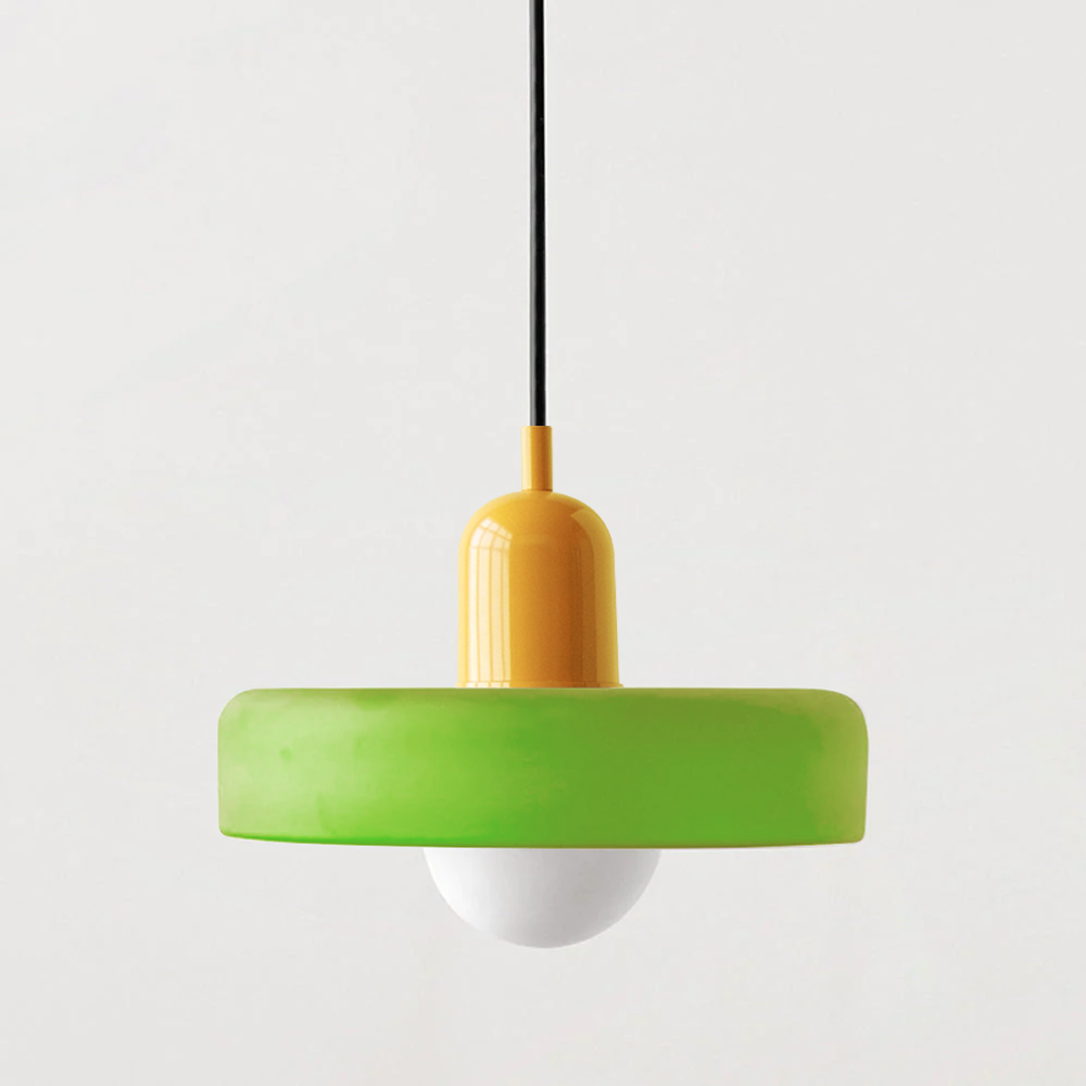 Artistic | Glass Pendant Light with Adjustable Height & Bauhaus Design | Modern Lighting for Stylish Home Decor 17
