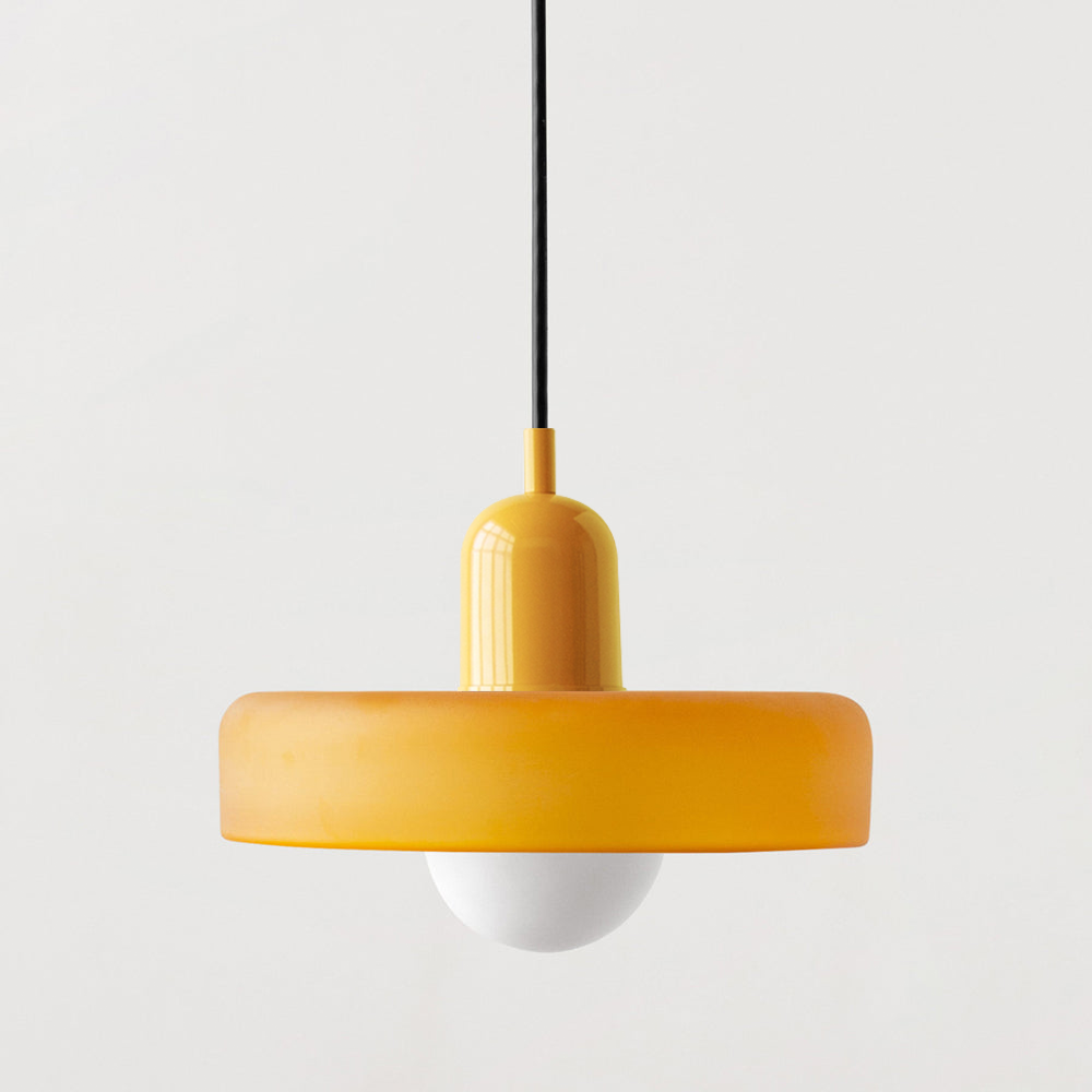 Artistic | Glass Pendant Light with Adjustable Height & Bauhaus Design | Modern Lighting for Stylish Home Decor 24