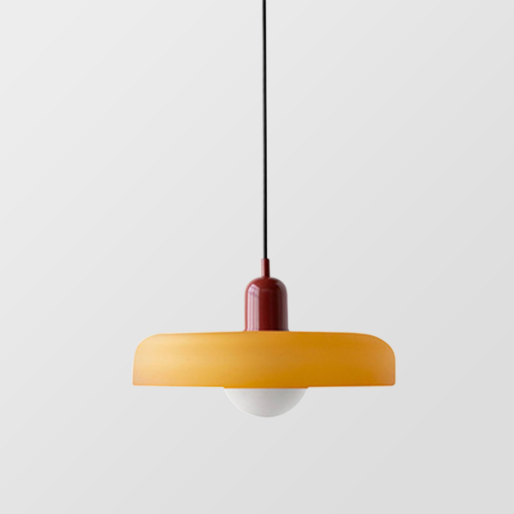 Artistic | Glass Pendant Light with Adjustable Height & Bauhaus Design | Modern Lighting for Stylish Home Decor 36