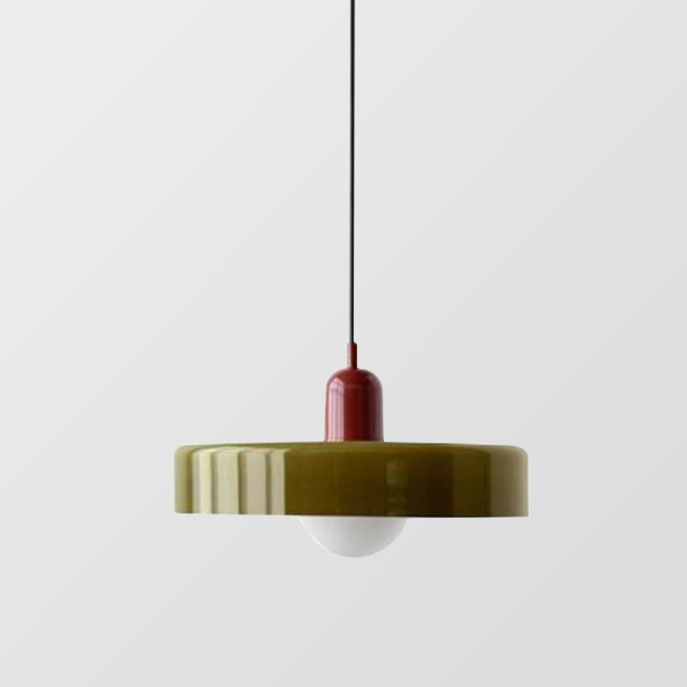Artistic | Glass Pendant Light with Adjustable Height & Bauhaus Design | Modern Lighting for Stylish Home Decor 6