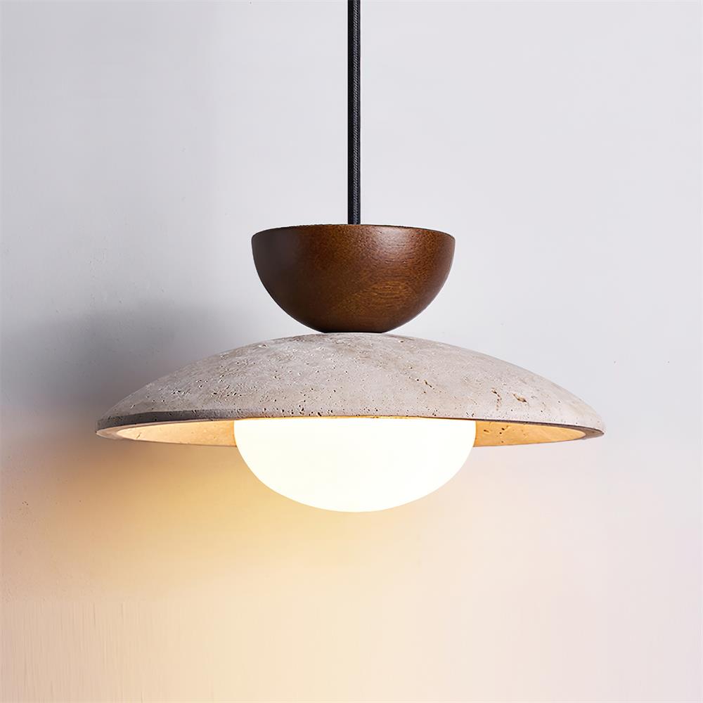 Cleo Collection | Glass Pendant Light with Adjustable Height | Elegant Kitchen Pendant Lighting for Modern Interiors 0
