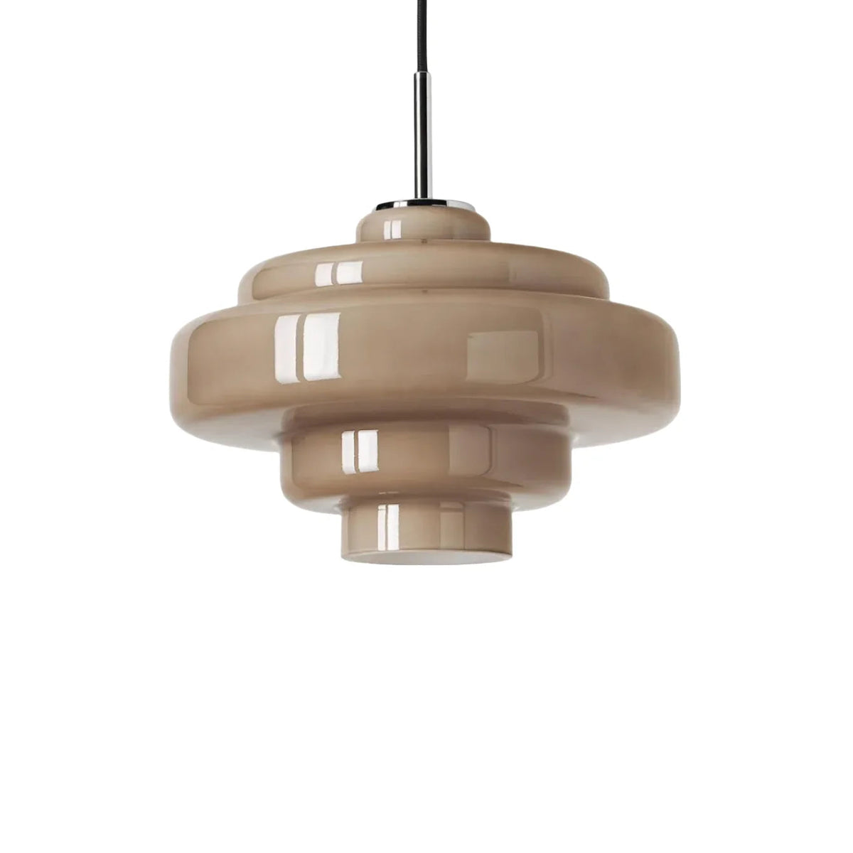 Elegant Glass Pendant Light | Modern Macaron Orange Design with Adjustable Height | Stylish Kitchen Pendant Lighting for Versatile Decor 11