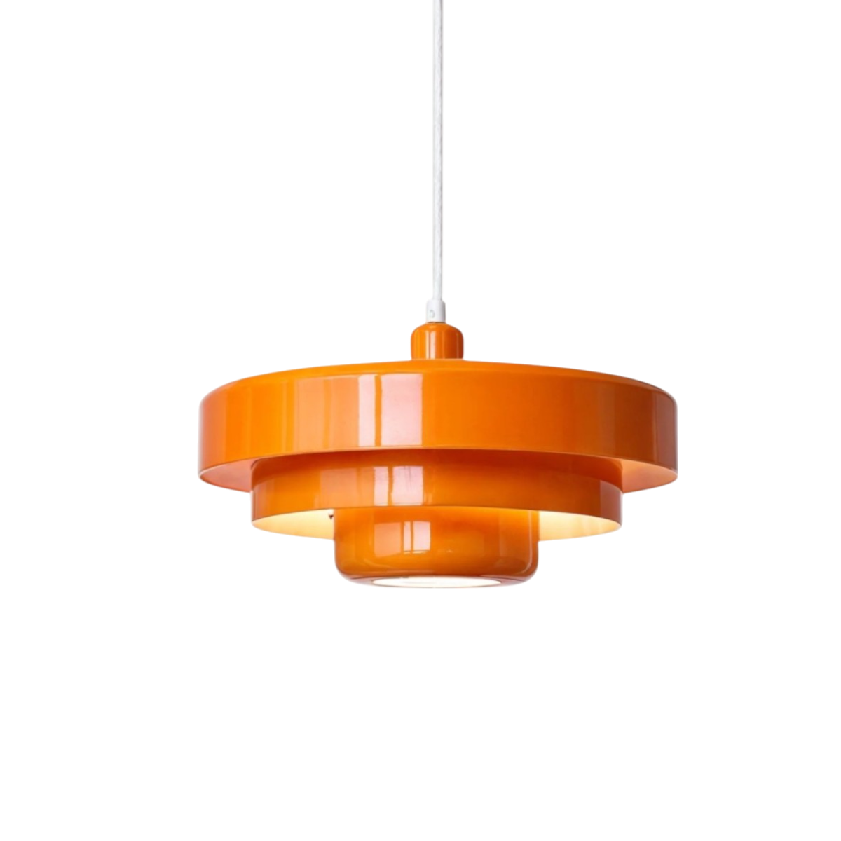 Elegant Glass Pendant Light with Adjustable Height | Modern Design for Kitchen & Home Decor 0