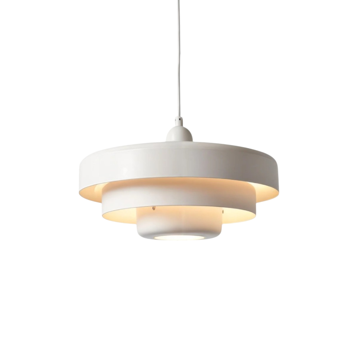 Elegant Glass Pendant Light with Adjustable Height | Modern Design for Kitchen & Home Decor 2