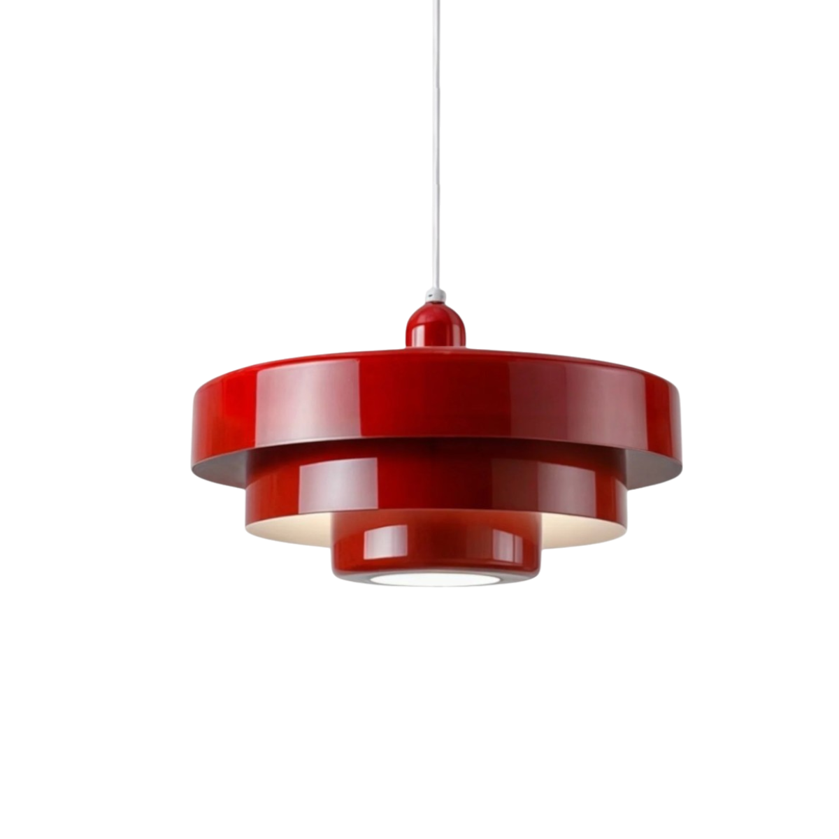Elegant Glass Pendant Light with Adjustable Height | Modern Design for Kitchen & Home Decor 3