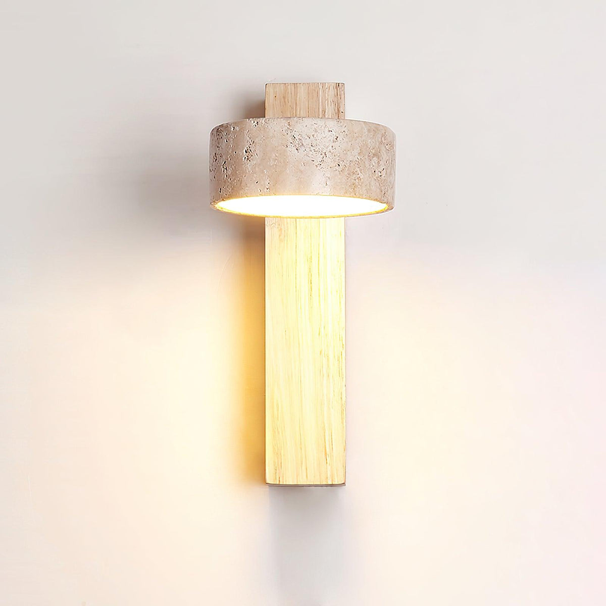 Jovan Collection | Wall Lamp with Yellow Travertine Shade | Elegant Design for Cozy Indoor Lighting 9