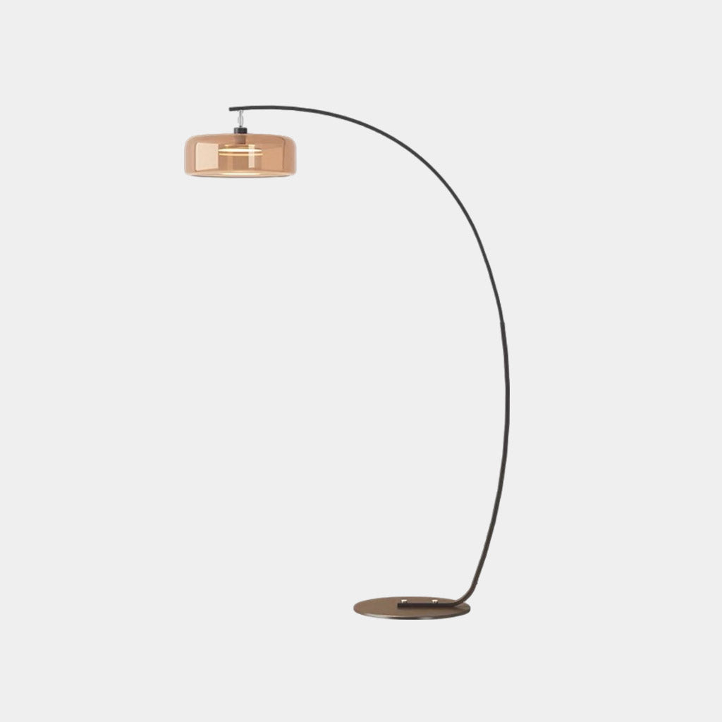 Luminara | Stylish Modern Arc Floor Lamp with Adjustable Color Temperature 0