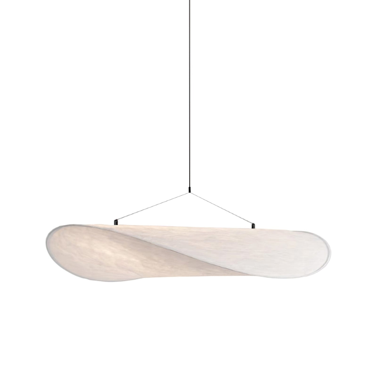 NimbusGlow | Modern Black Pendant Light Fixture with Adjustable Height 14
