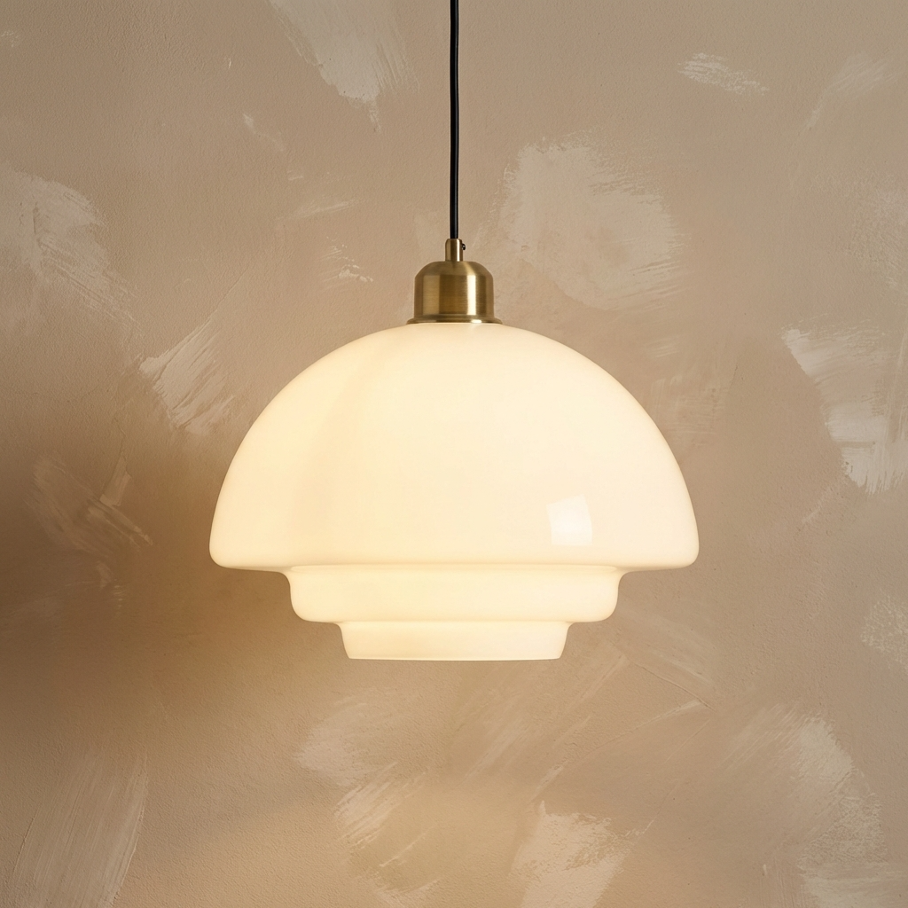 NordicAura | Elegant Adjustable Glass Pendant Ceiling Light Fixture 1