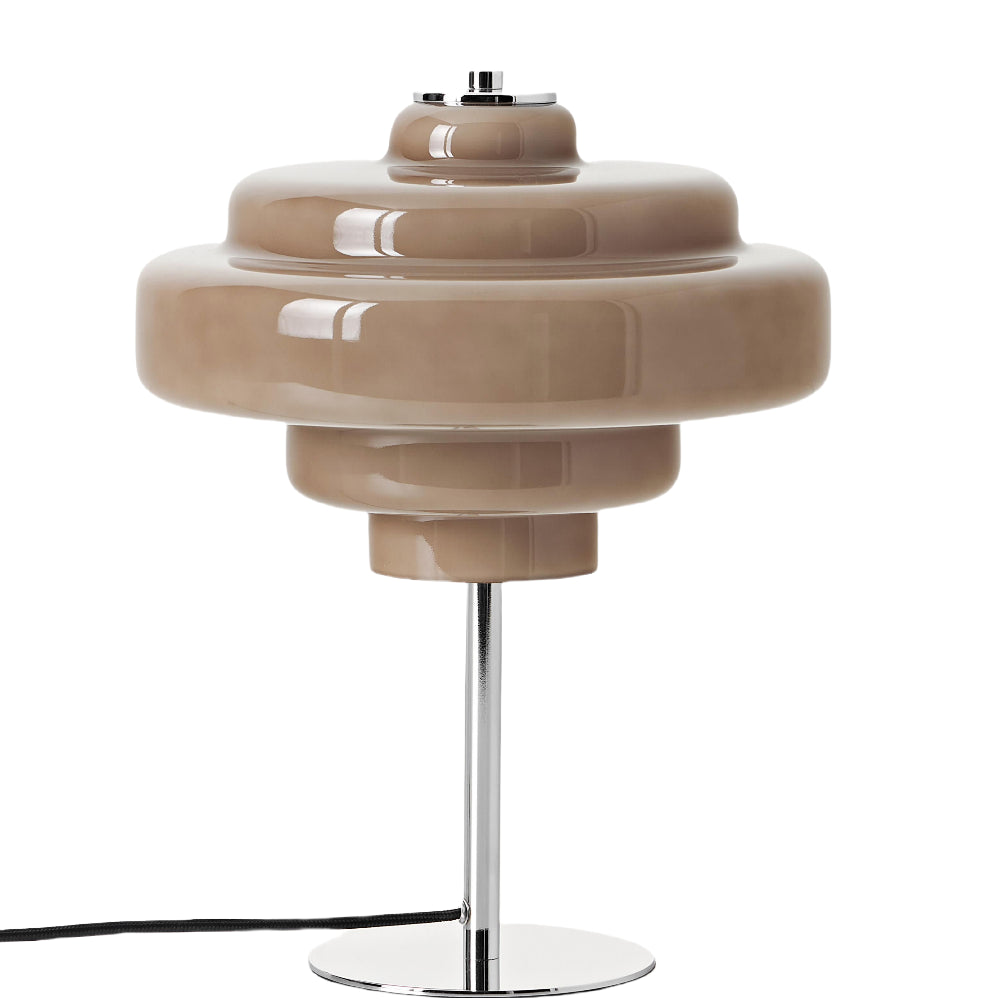 Stylish Orange Glass Table Lamp with Unique Macaron Design | Modern Lighting for Home Decor 11