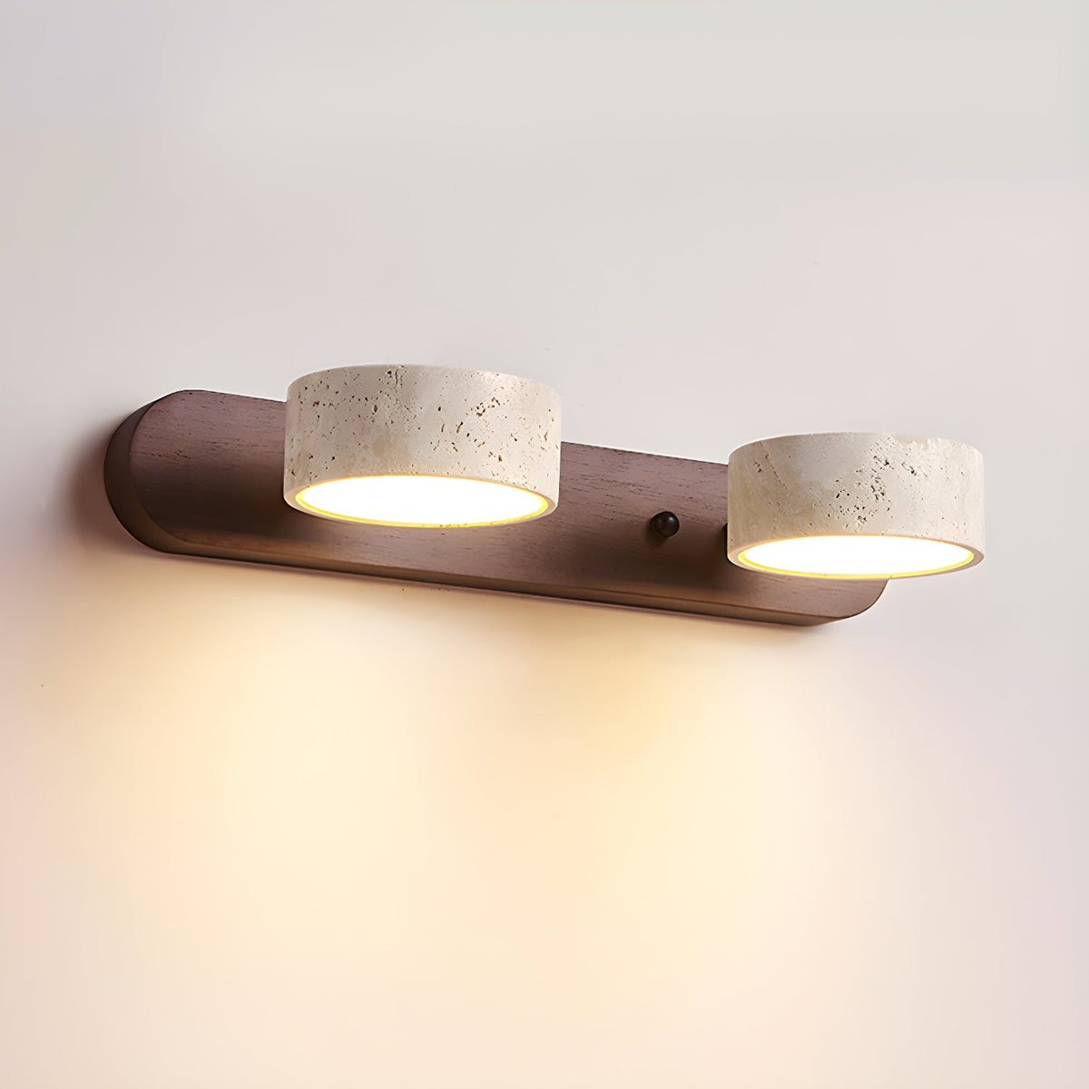 Tuelo | Indoor Wall Lamp with Unique Travertine Design | Elegant Lighting for Modern Spaces 0