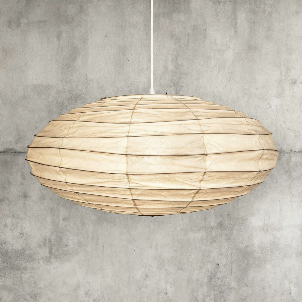 Washi Paper EN Series | Pendant Light with Unique Design & Warm Glow | Stylish Kitchen Pendant Lighting for Elegant Illumination 9