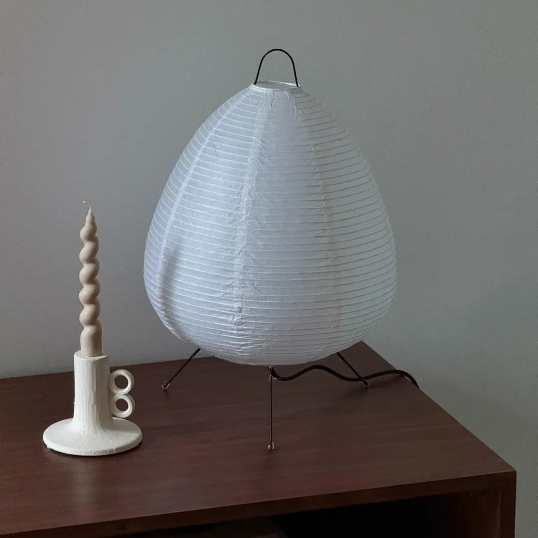 Classic Japandi Rice Paper Floor Lamp