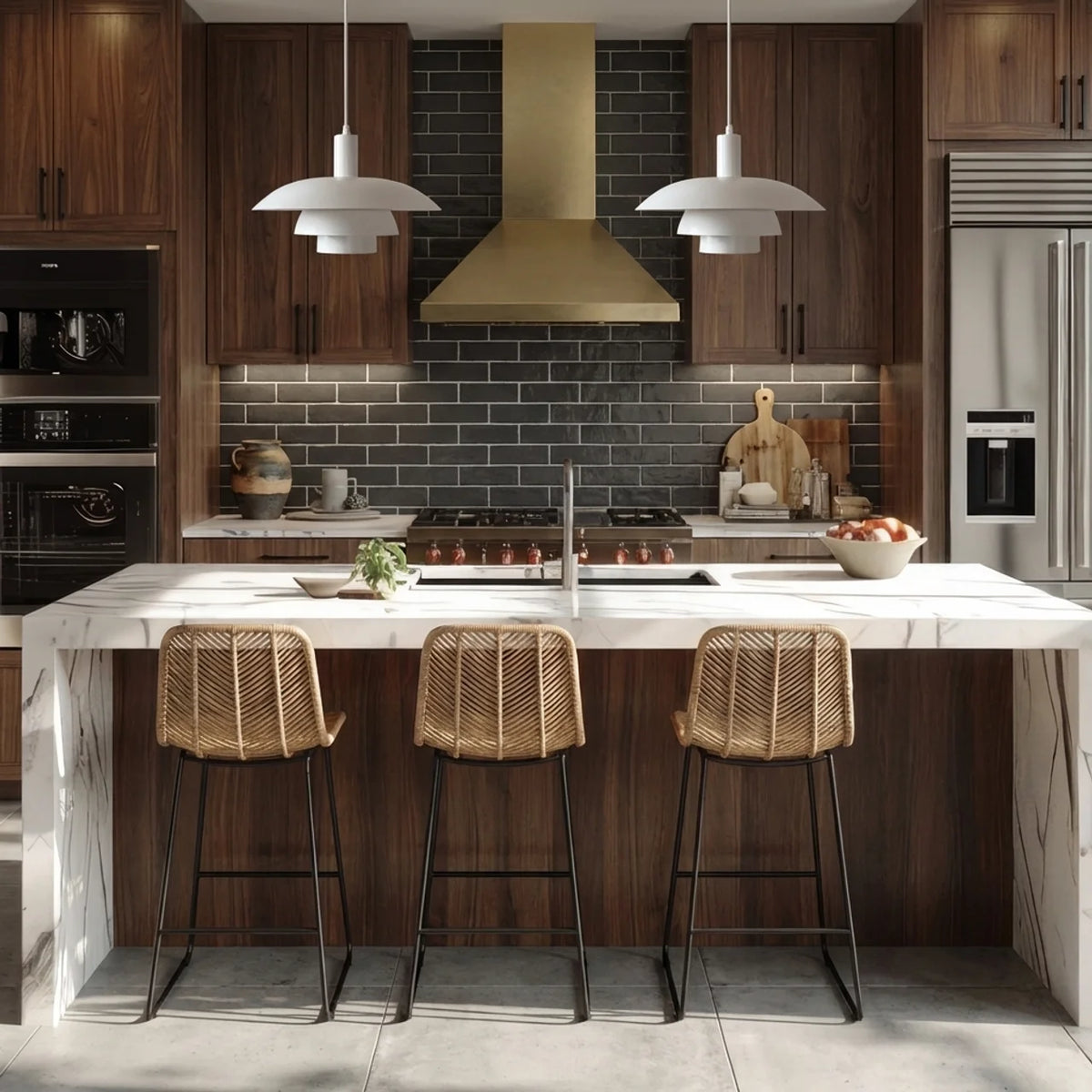 Danish Modern Minimal Chandelier Lighting