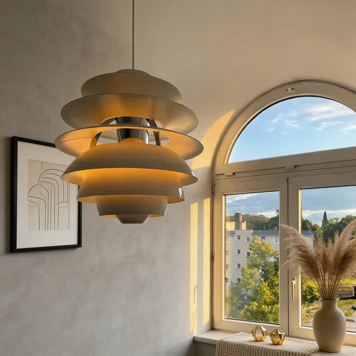 Danish Modern Glare-Control Pendant Lighting