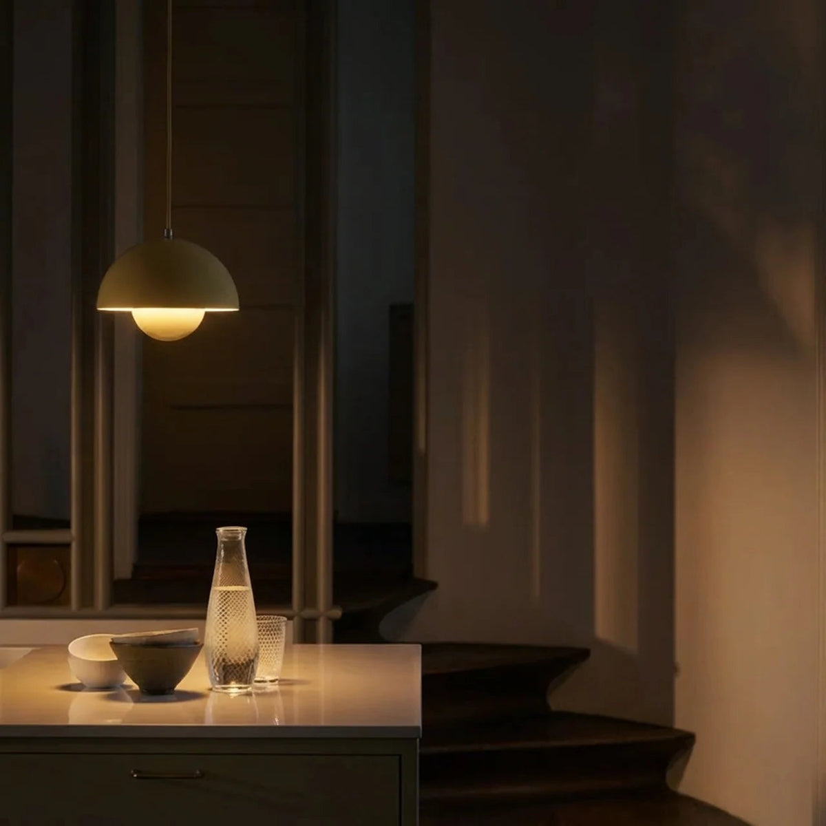 Danish Modern Soft-Form Pendant Lighting