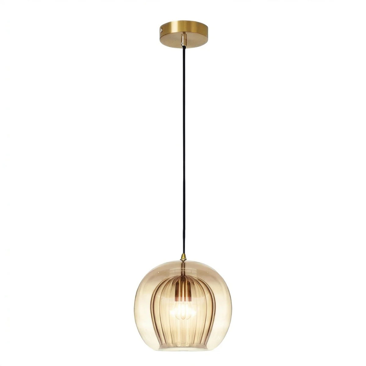 Glass Pendant Light with Multiple Size Options
