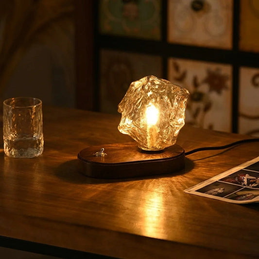 Organic Glass Table Lamp