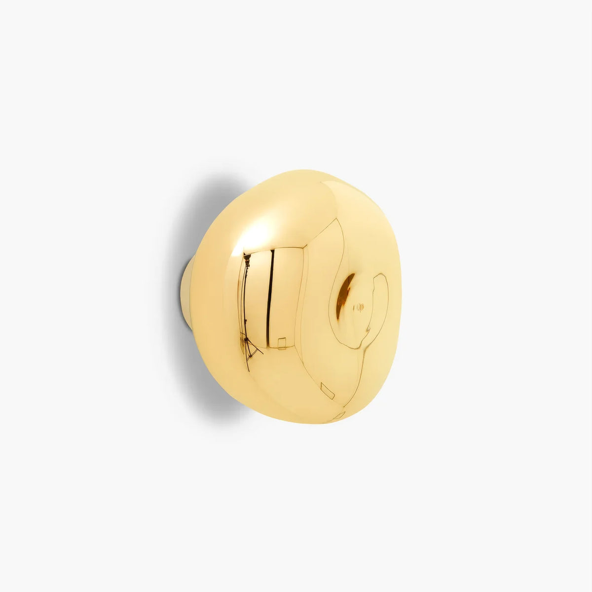 Asymmetric Fluid Form Wall Light