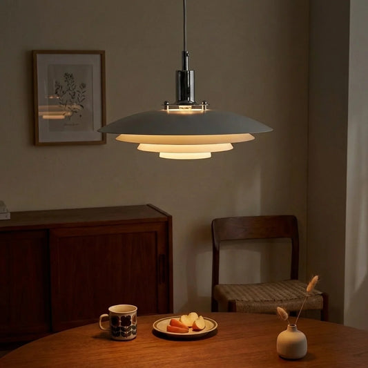 Danish Modern Multi-Layer Pendant Lighting