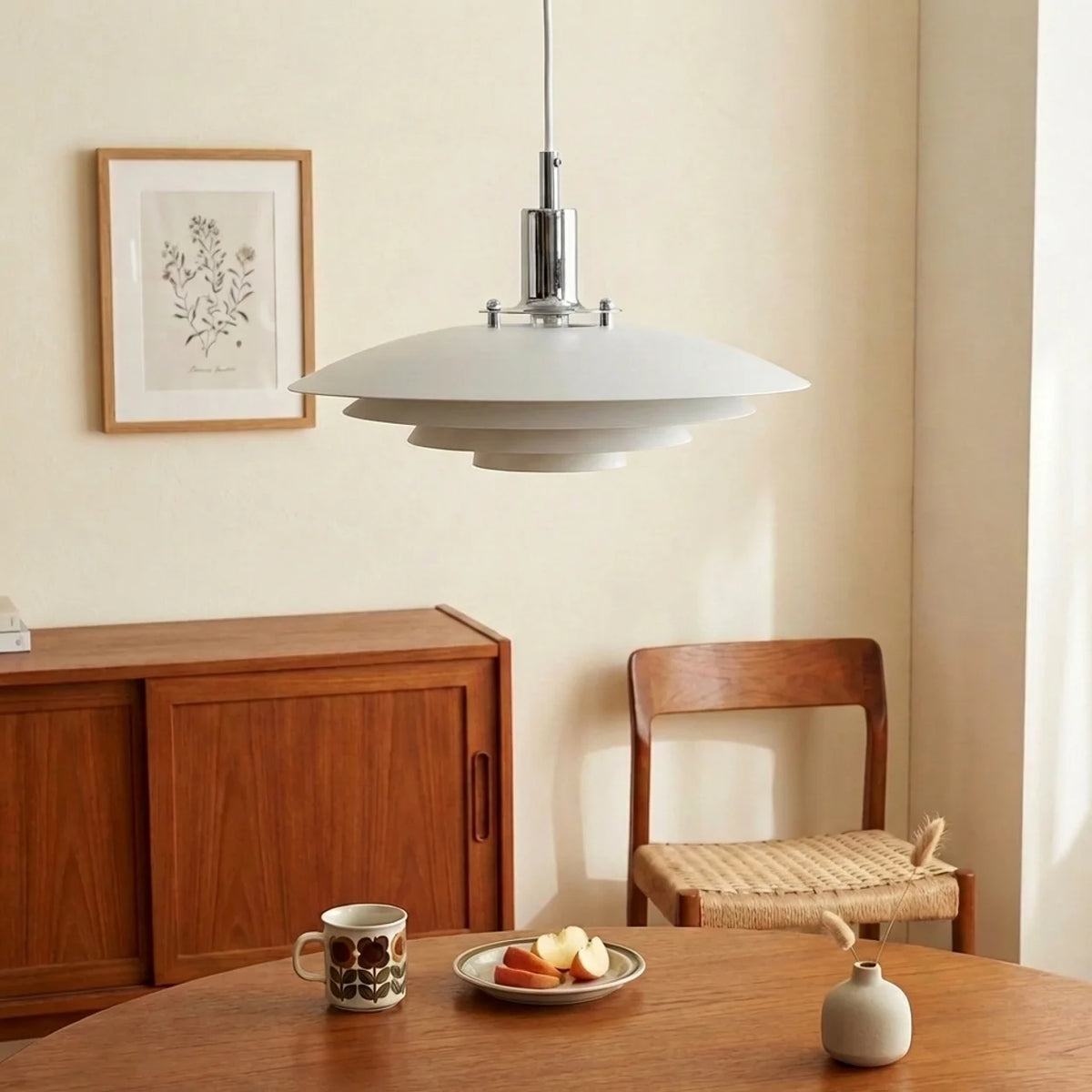 Danish Modern Multi-Layer Pendant Lighting