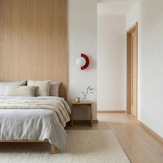 Wall Sconce Light Semi Circle Metal with Integrated LED