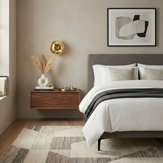 Asymmetric Fluid Form Wall Light