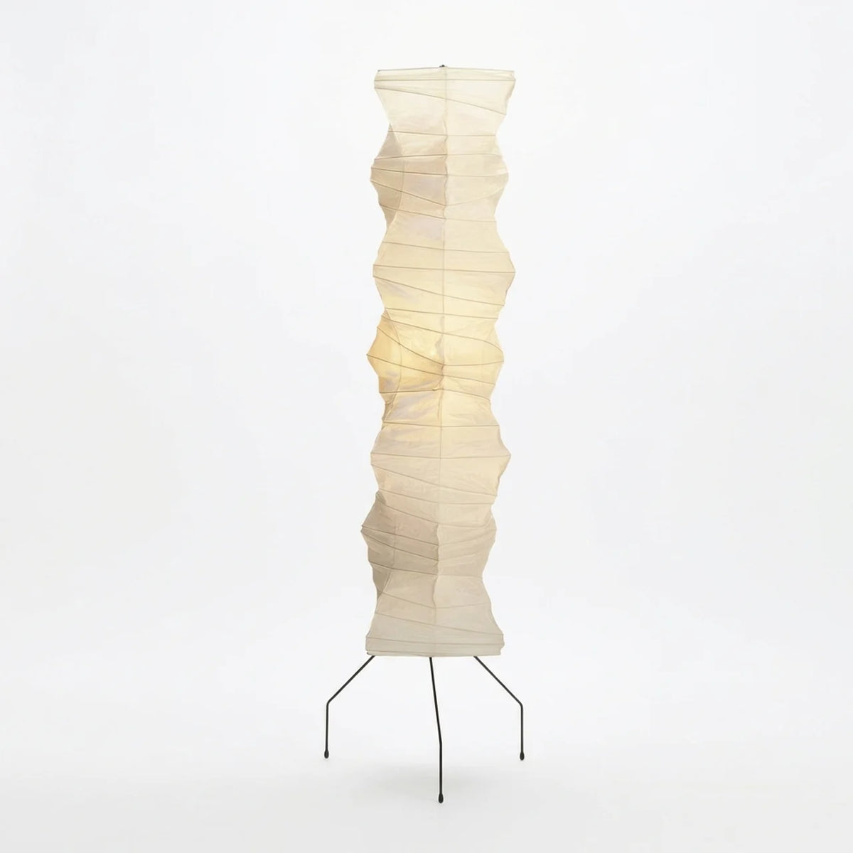 Sculptural Layered Floor Lamp