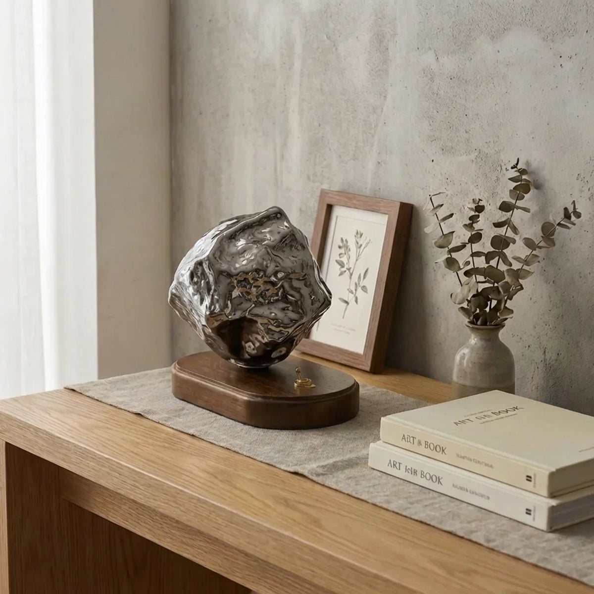 Organic Glass Table Lamp