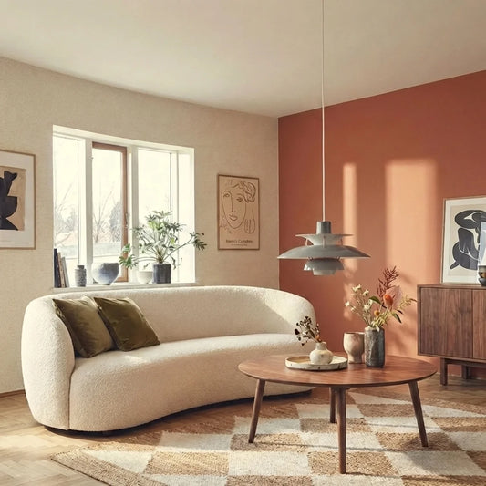 Danish Modern Layered Pendant Lighting
