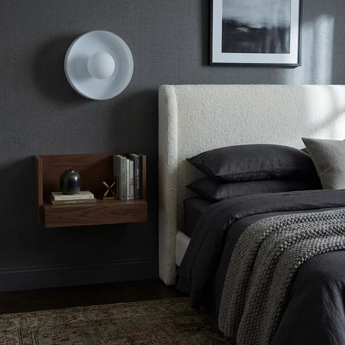 Bauhaus Glass Wall & Ceiling Light