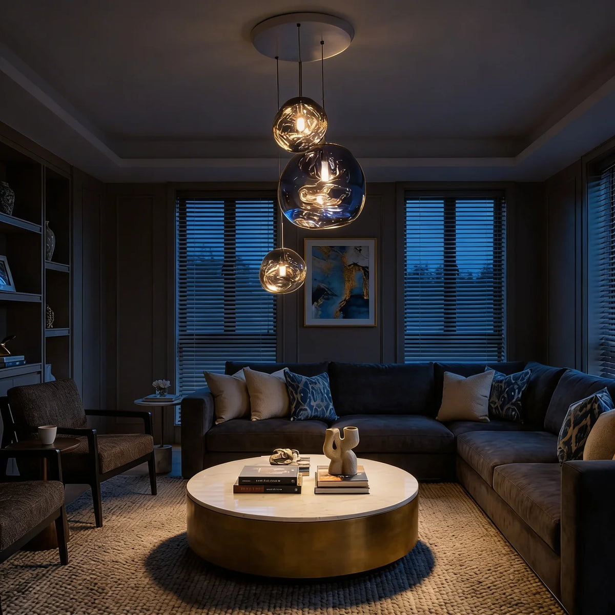 Irregular Cluster Pendant Light