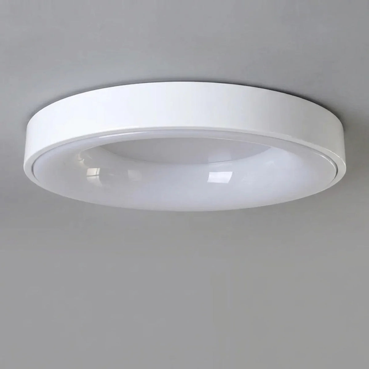 Flush Mount Ceiling Light Hollow Centre LED Design