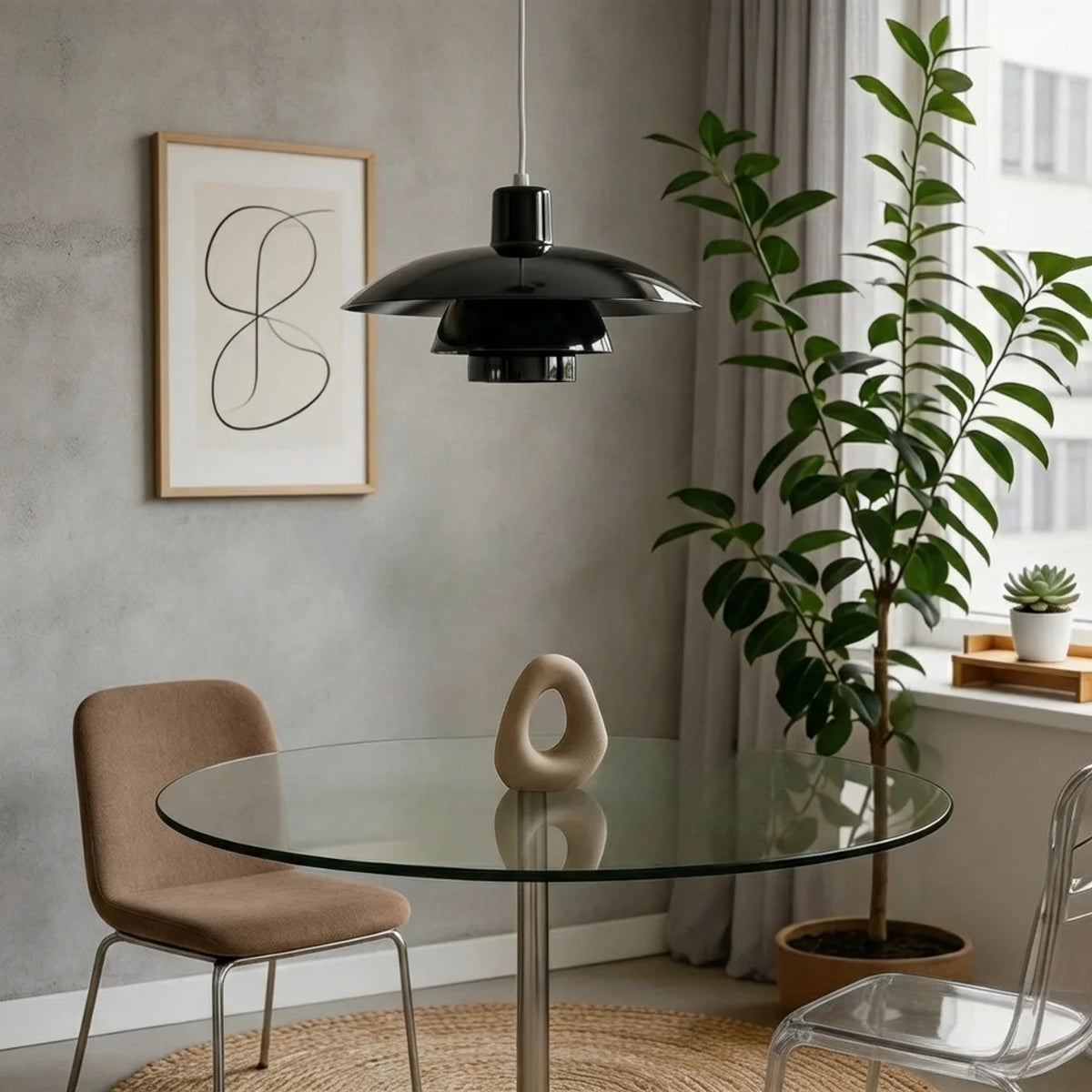 Danish Modern Minimal Chandelier Lighting