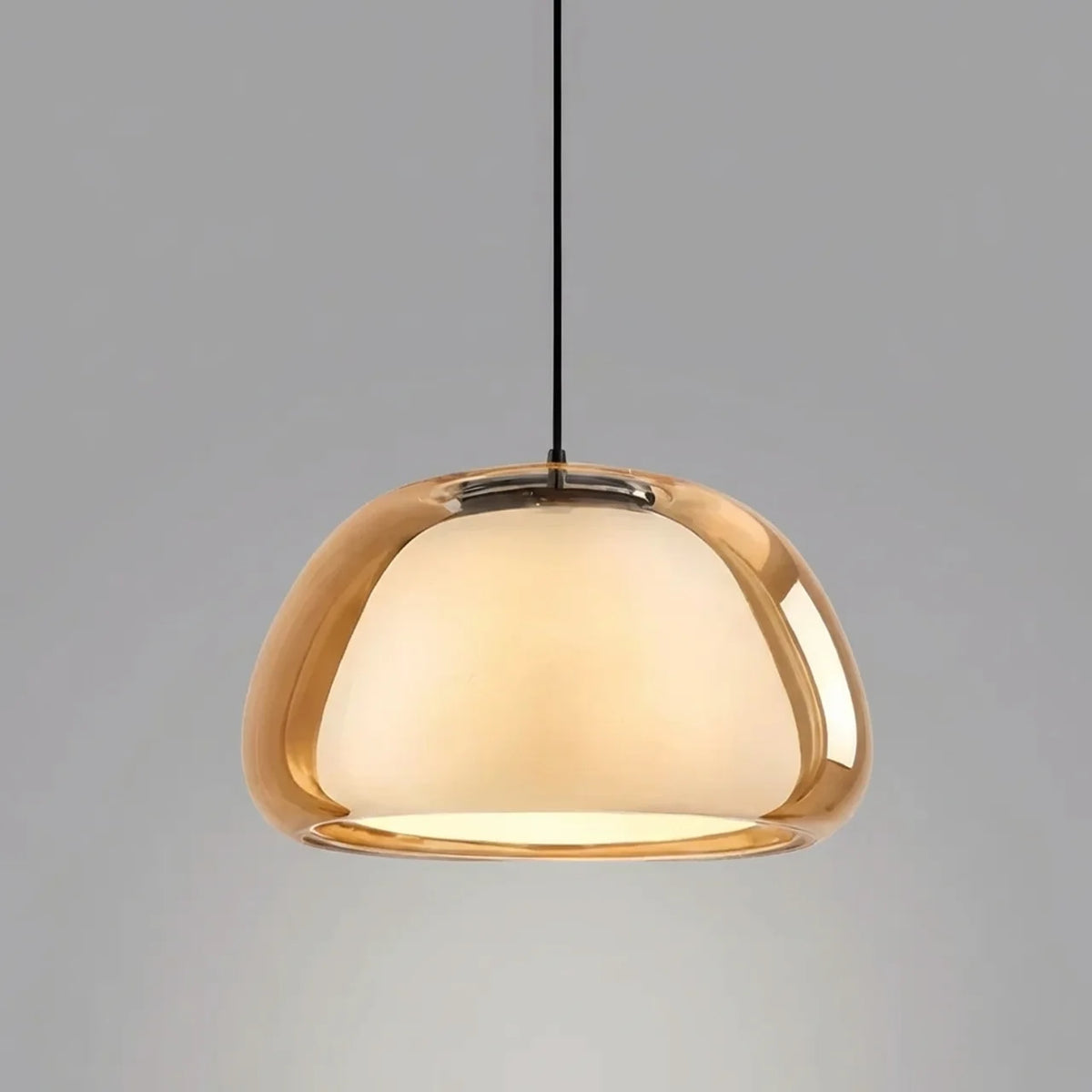 Glass Dome Ceiling Pendant Light