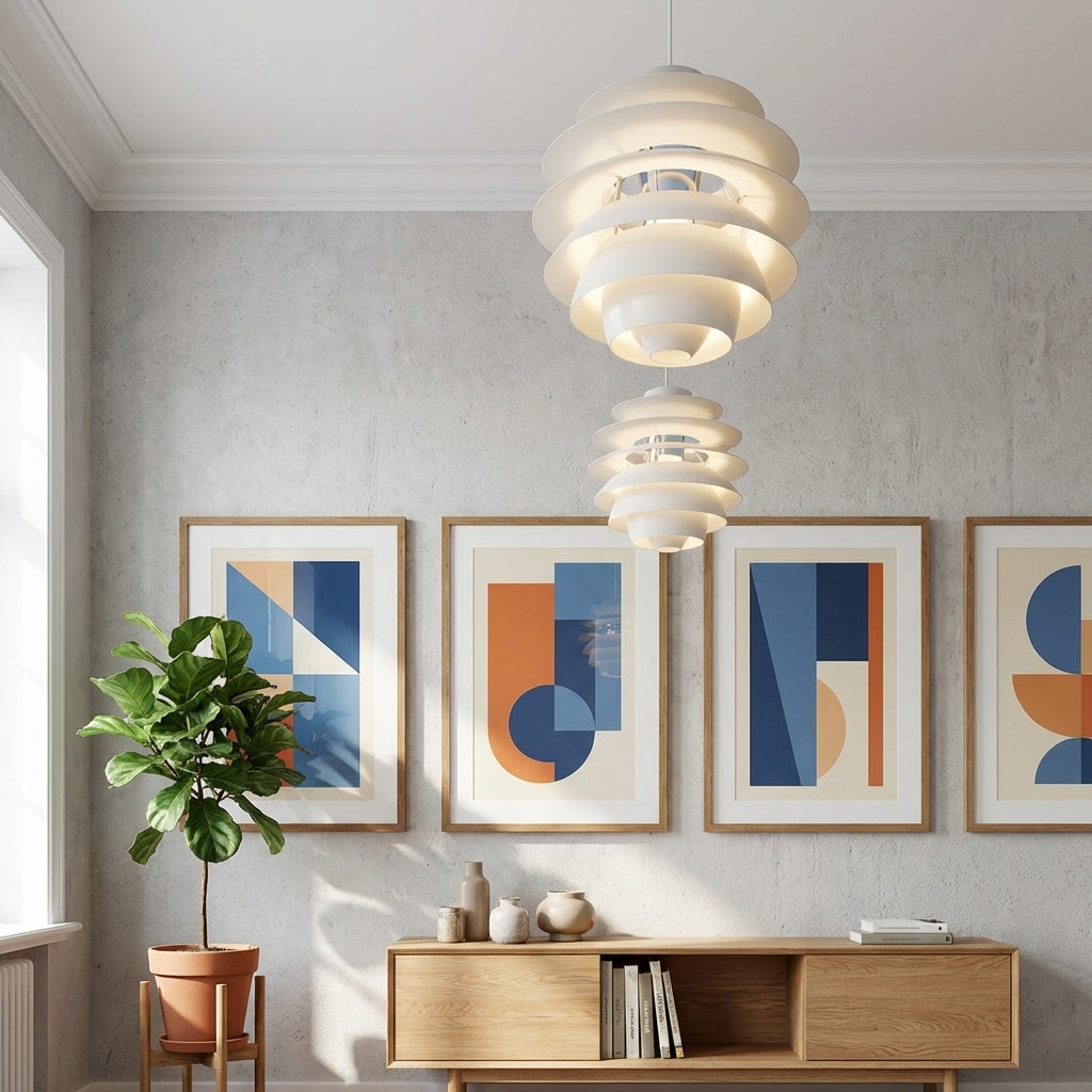 Danish Modern Glare-Control Pendant Lighting