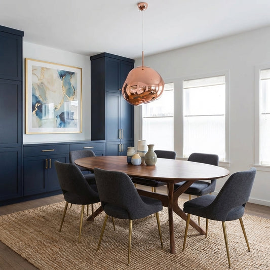 Sculptural Organic Form Pendant Light