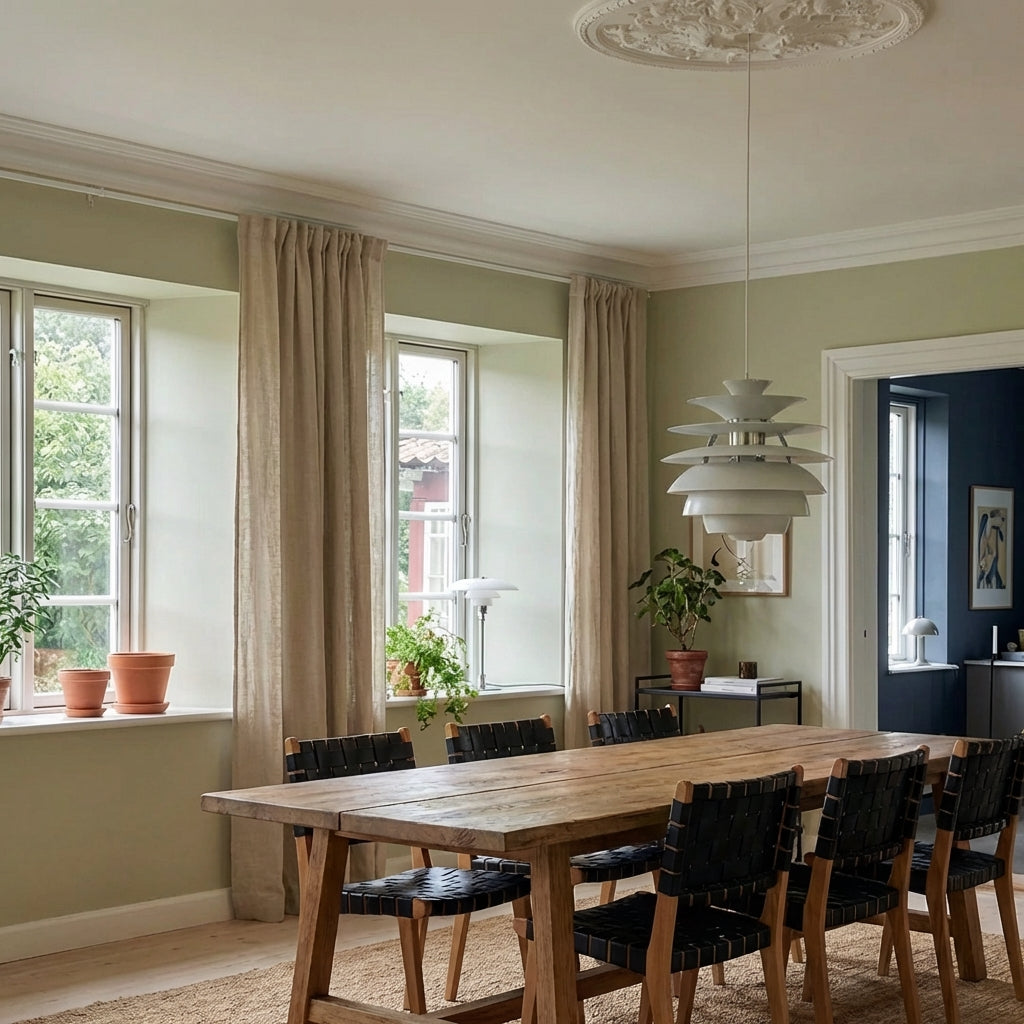 Danish Modern Glare-Control Pendant Lighting