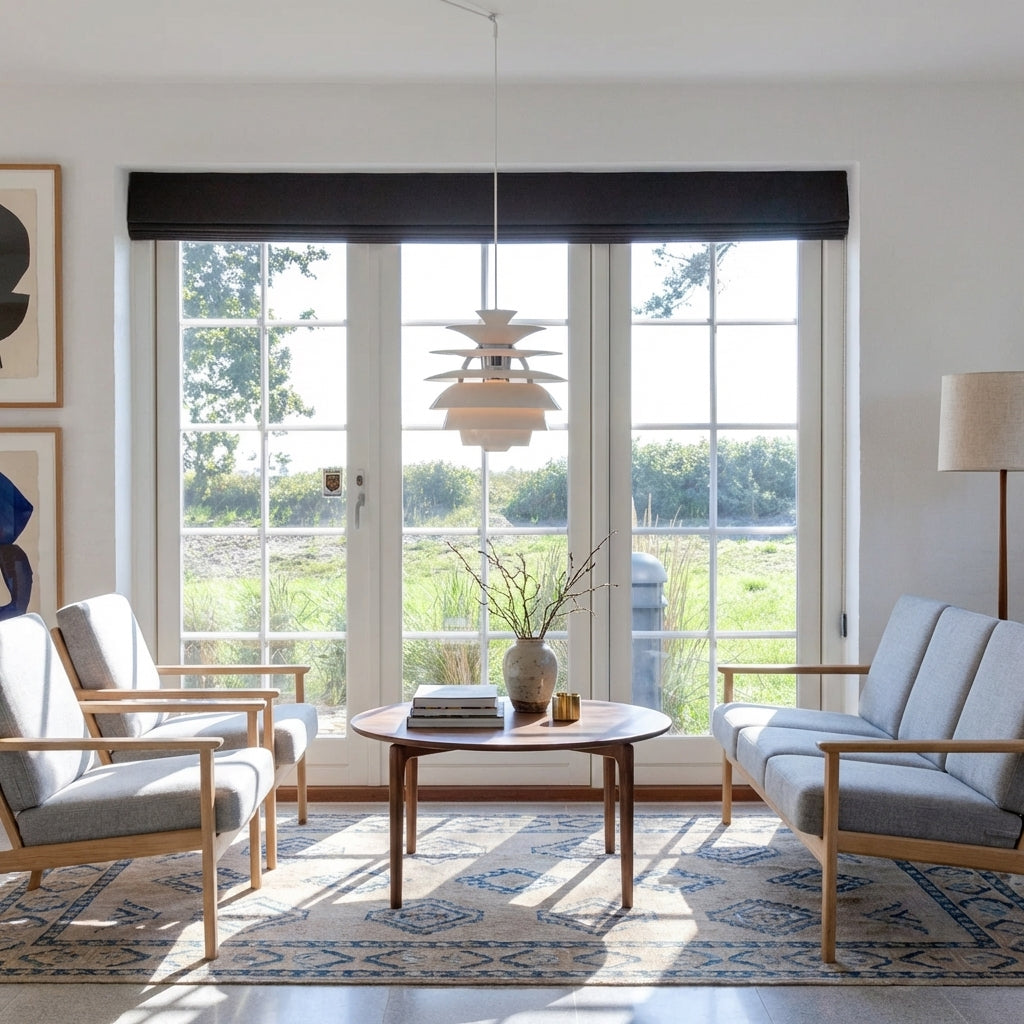 Danish Modern Glare-Control Pendant Lighting