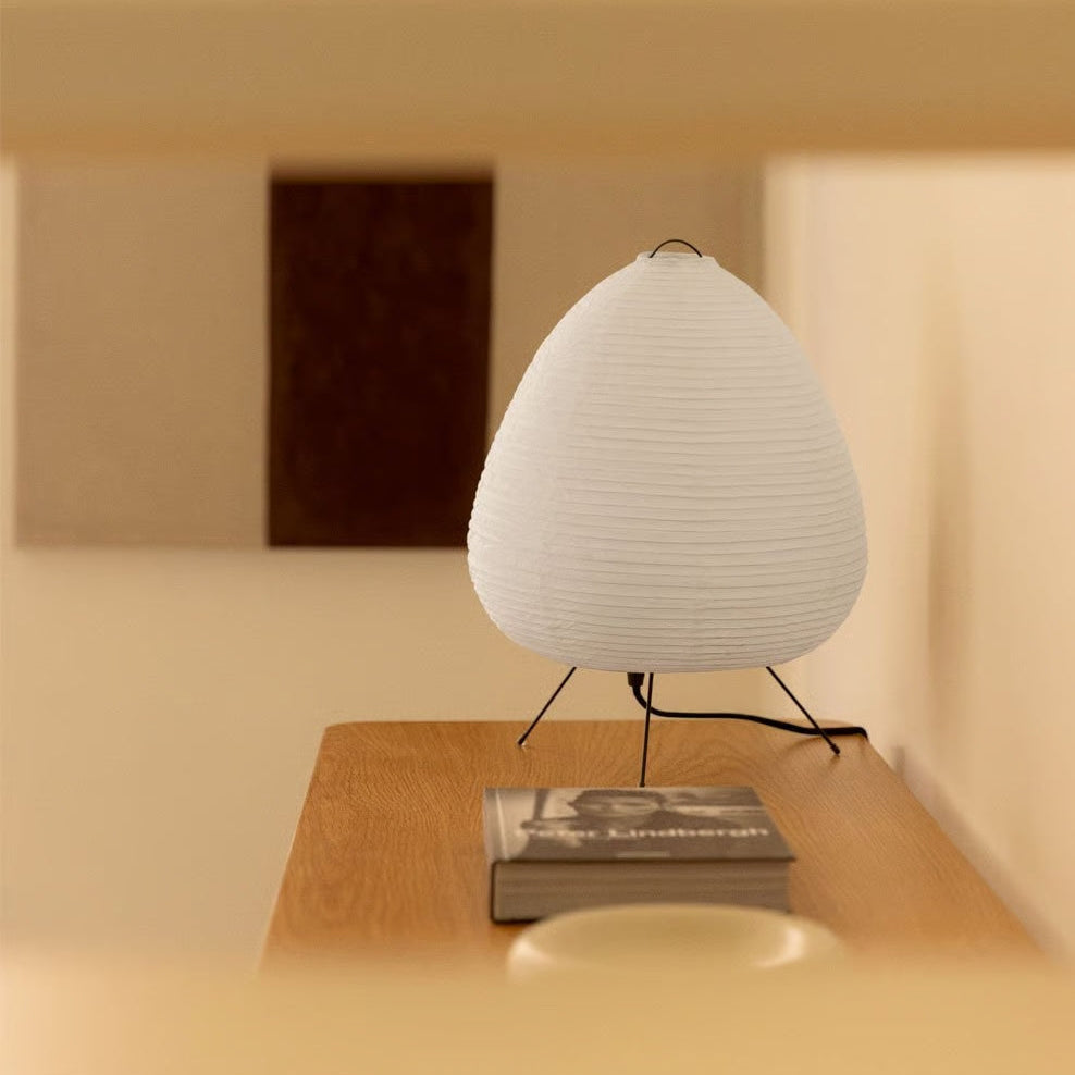 Classic Japandi Rice Paper Floor Lamp