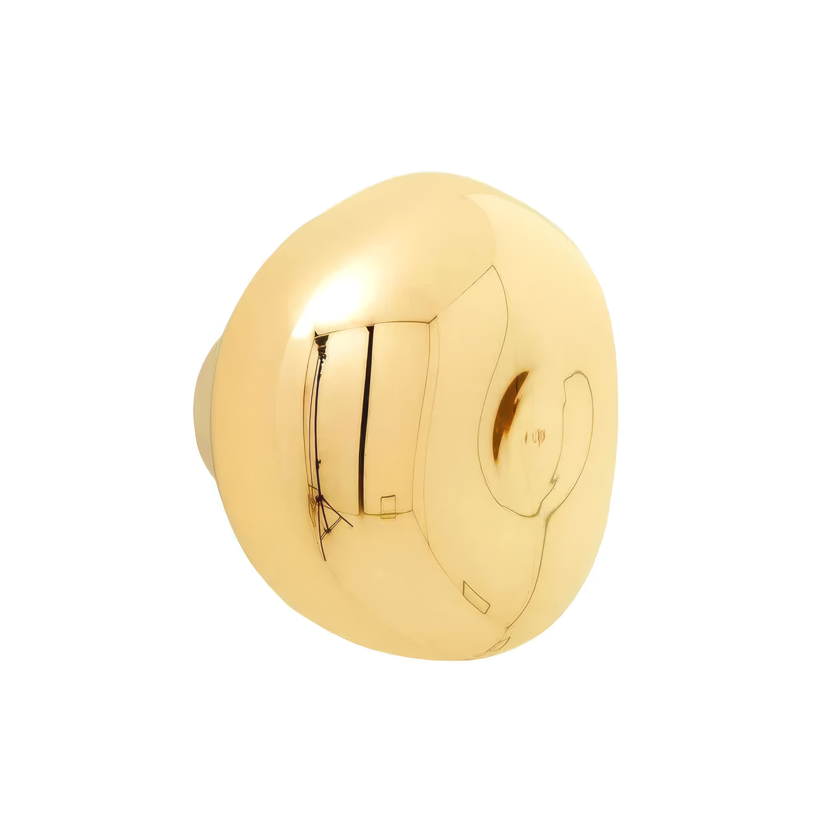 Molten Metallic Glass Effect Wall Light
