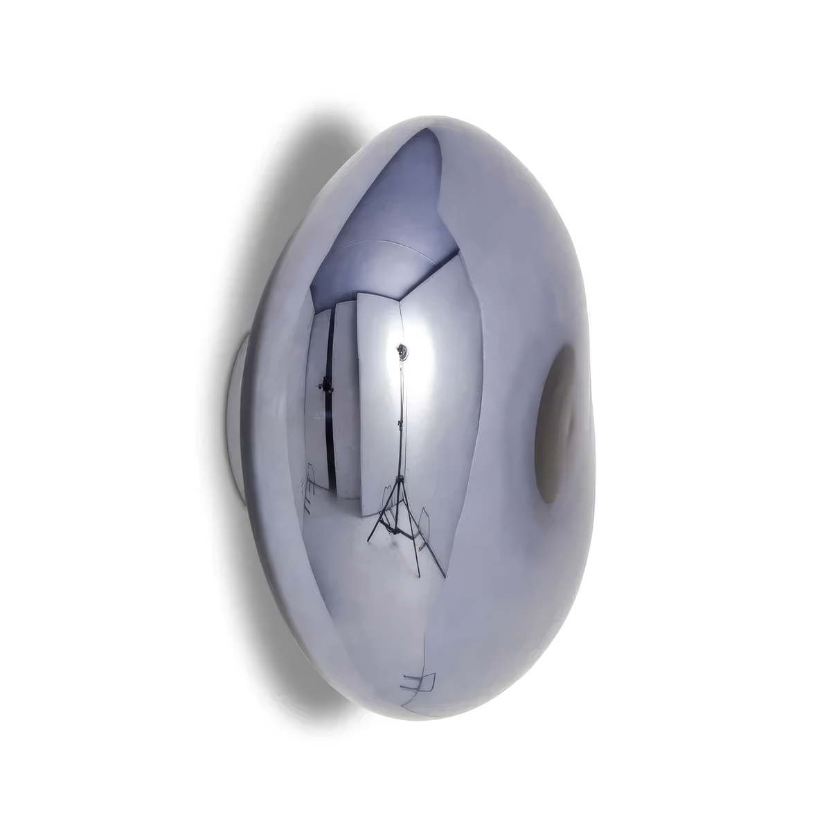 Molten Metallic Glass Effect Wall Light